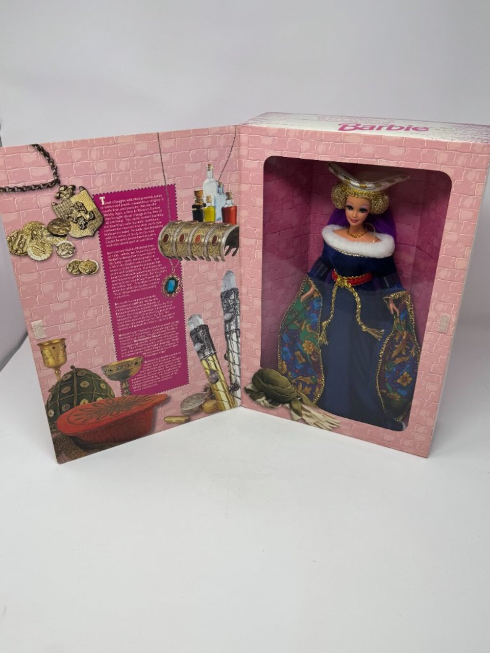 Vintage Barbie Medieval Lady Great Eras Vol 5 Doll 1994 Mattel 12791 Boxed